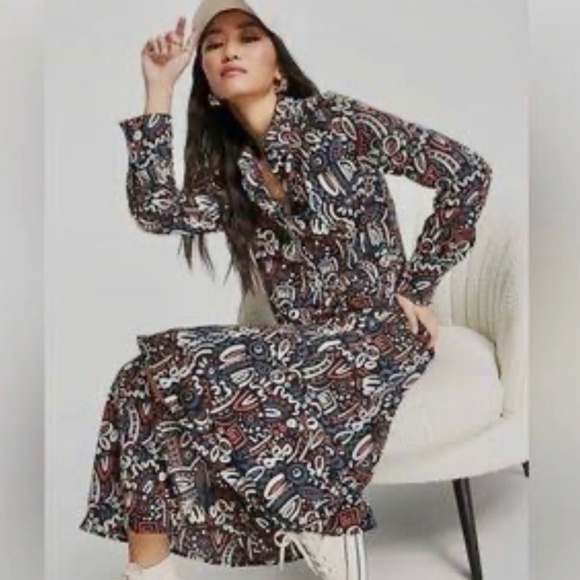 NEW Monki Maxi Dress Size Medium - Picture 1 of 14